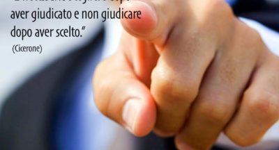 GIUDICARE e SCEGLIERE